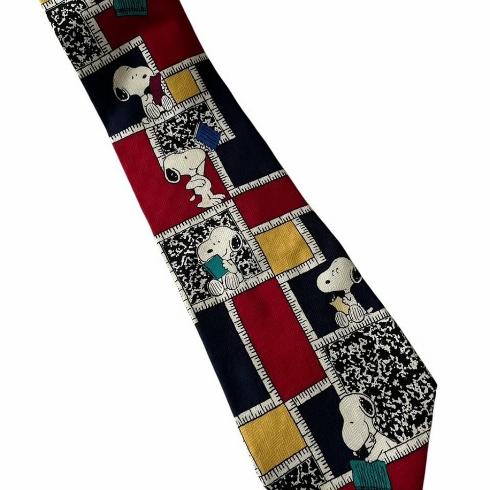 Necktie Featuring Snoopy | Peanuts, Vintage Novelty Men Women Unisex Tie